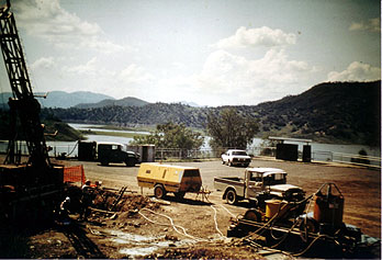 Photo of Layout at Glenbawn Dam.